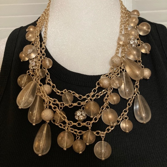 NWT Simply Vera (Vera Wang) Statement Necklace - Picture 3 of 10